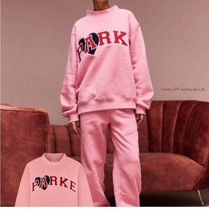 Parke Jean Heart 2026 pink Blush S or XL